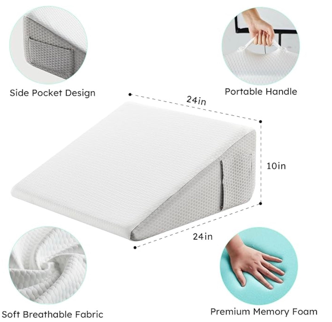 Wedge pillow dimensions