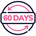 60-day guarantee icon